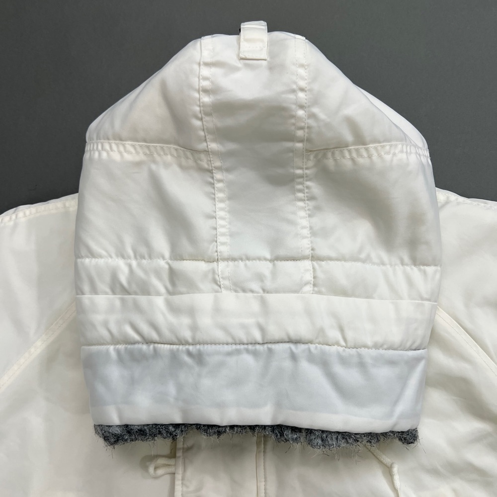 Japanese Military Fur Lined Zip Puffer Flight Jacket - Picture 12 of 16